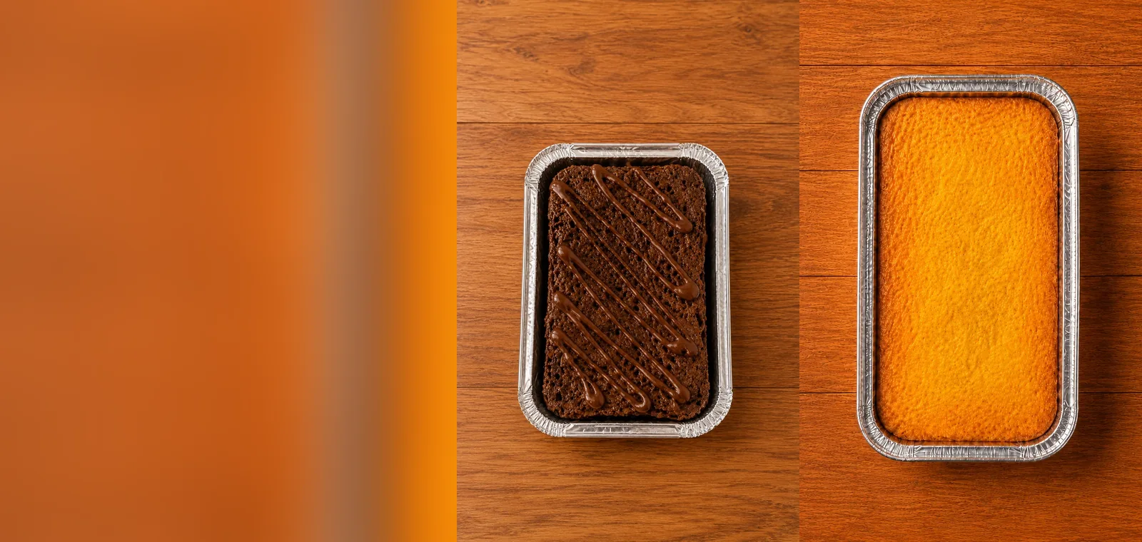 Brownie artesanal Donna Lu com cobertura de chocolate
