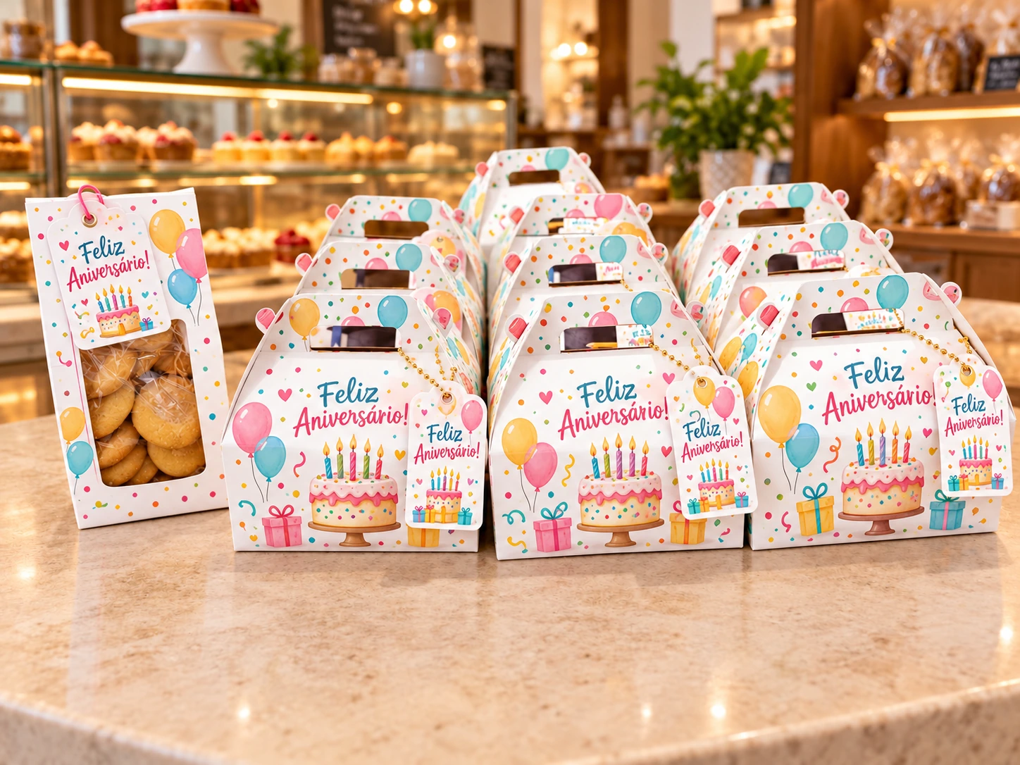 Lembranças personalizadas para aniversário